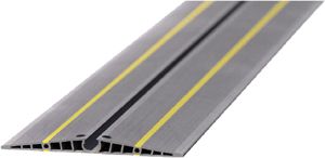 Canale guidacavi a pavimento ELBRO 215×18mm 2m giallo/nero