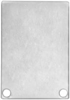 Tappo di chiusura DOTLUX per profilo/copertura alluminio 11K/12K 2 pzz con viti