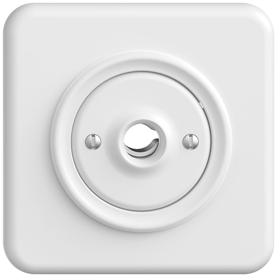 UP-Anschlussdose STANDARDdue SNAPFIX® ohne Klemmeneinsatz ws