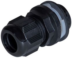 Kabelverschraubung Plica SNAP-IN, M32 für Kabel Ø15…21mm 9mm PA IP68 schwarz