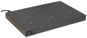 Base di ricarica SLV VINOLINA TWO per 6 lampade 37W nero