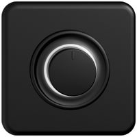 UP-Dimmer STANDARDdue SNAPFIX® bel.ws Phasenanschnitt 40…600W/40…600VA sz