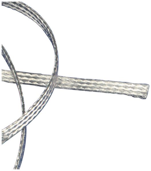 Bande Cu FTCB plate tressé 16mm², étamée