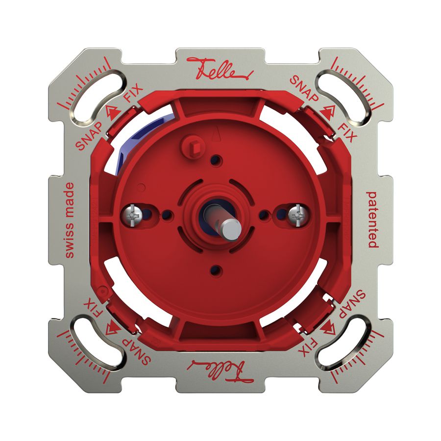 Contact pivotant ENC Feller SNAPFIX® 0<-1/1P avec manette rotative