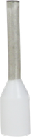 Embout de câble type B isolé 0.5mm²/8mm blanc
