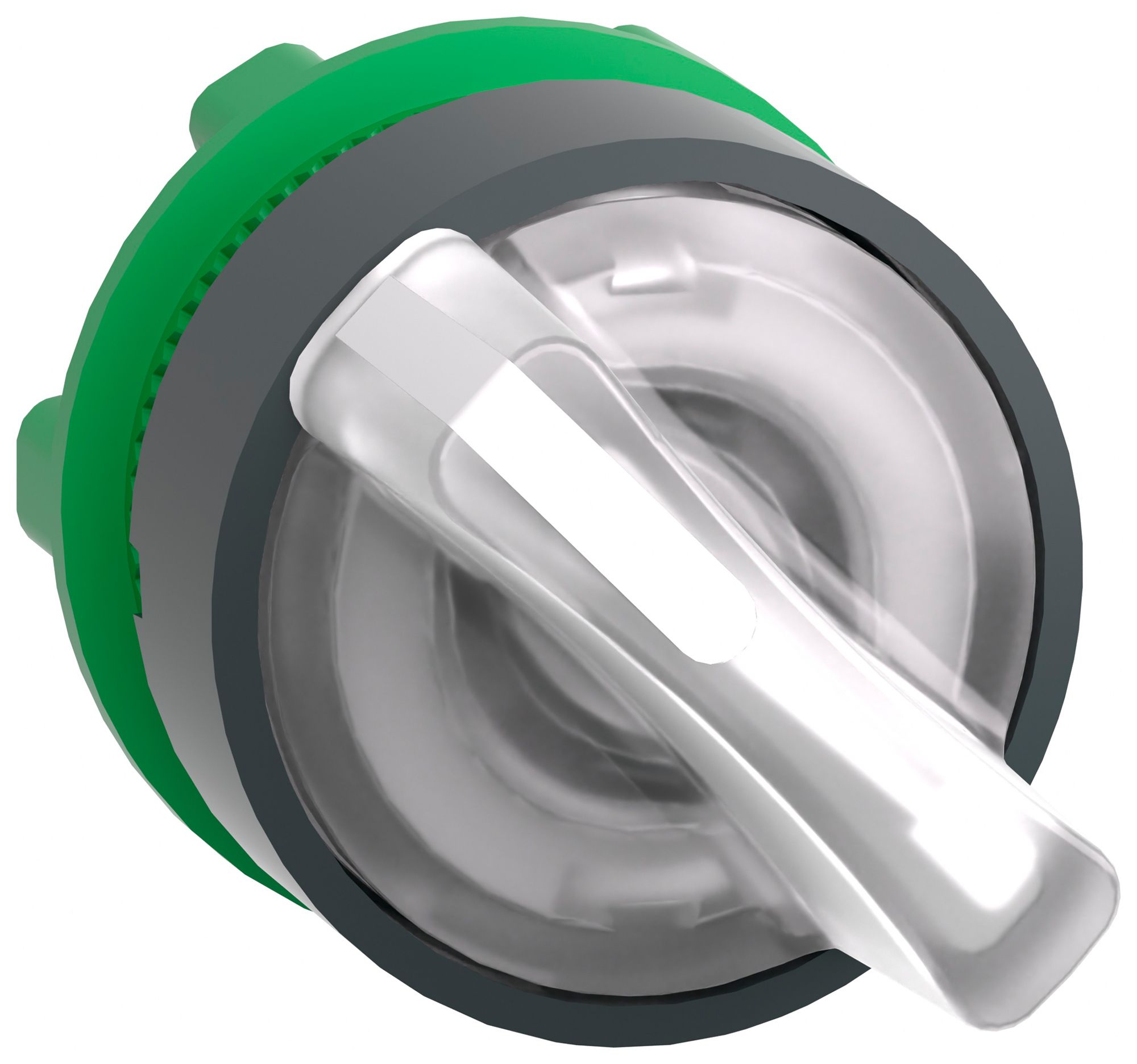 Boîtier p.sélecteur lumineux Harmony XB5 manette rot.Ø22.5mm à enclench.bc