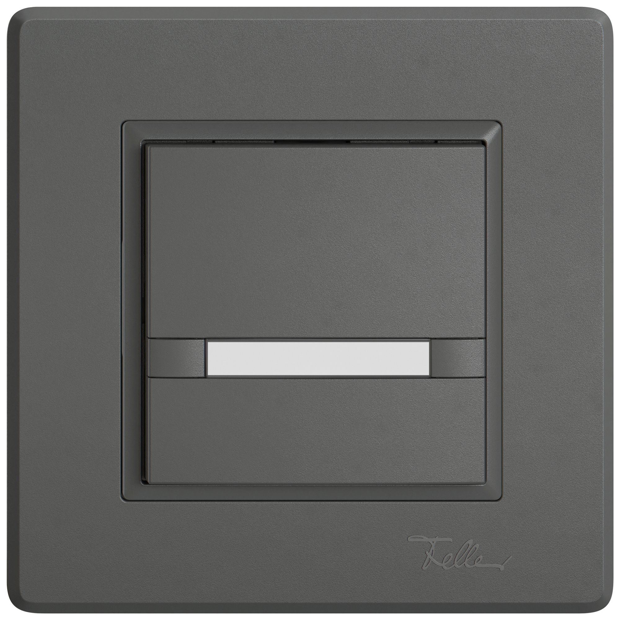 UP-Universaltaster EDIZIO.liv UNI SNAPFIX® 12…48V o.LED 1× 2-Tbed.Pap.dgu