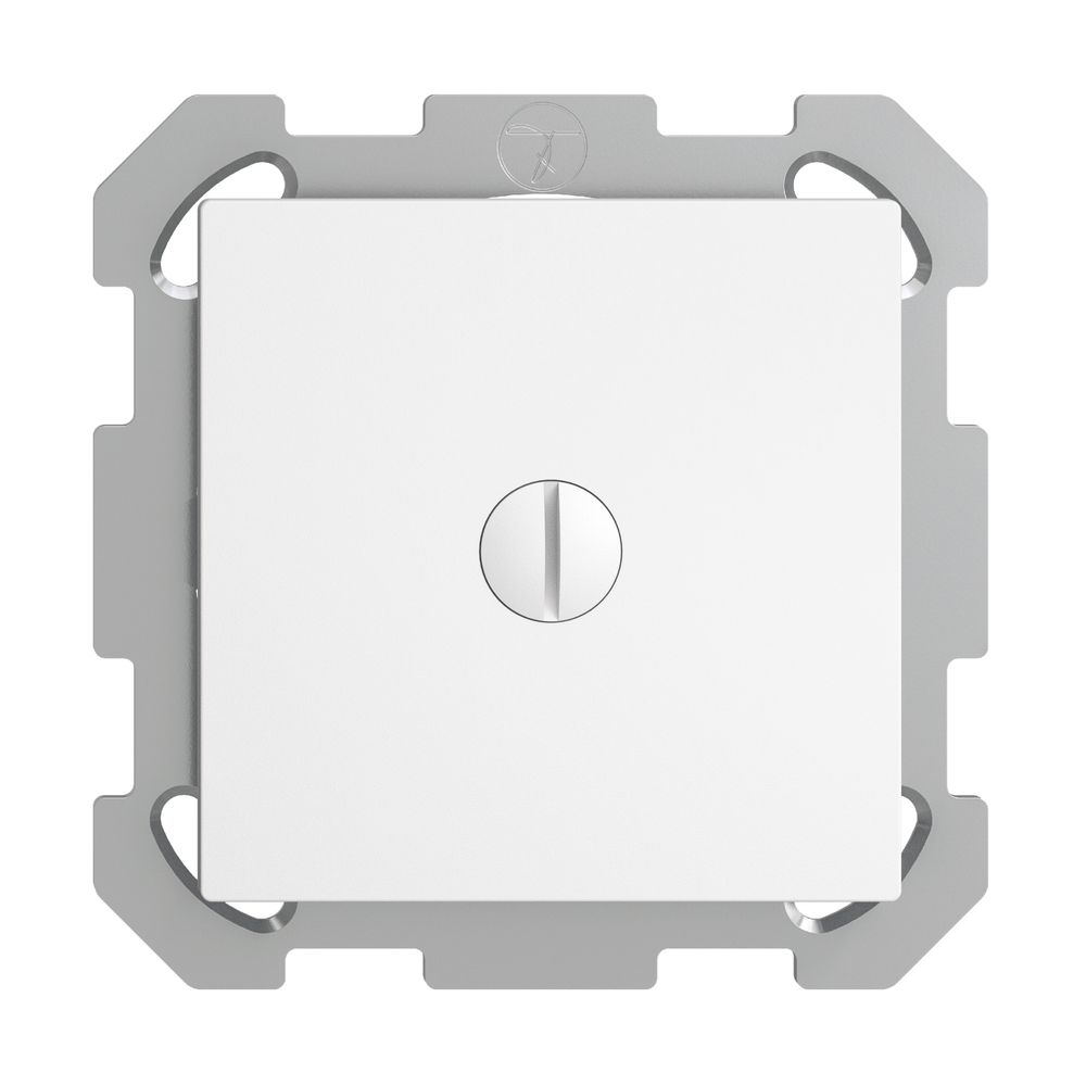 Blindabdeckung EDIZIOdue weiss