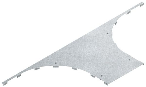 Couvercle Niedax p.montage pièce T p.WSL/WRL l=512.5mm zingué à chaud