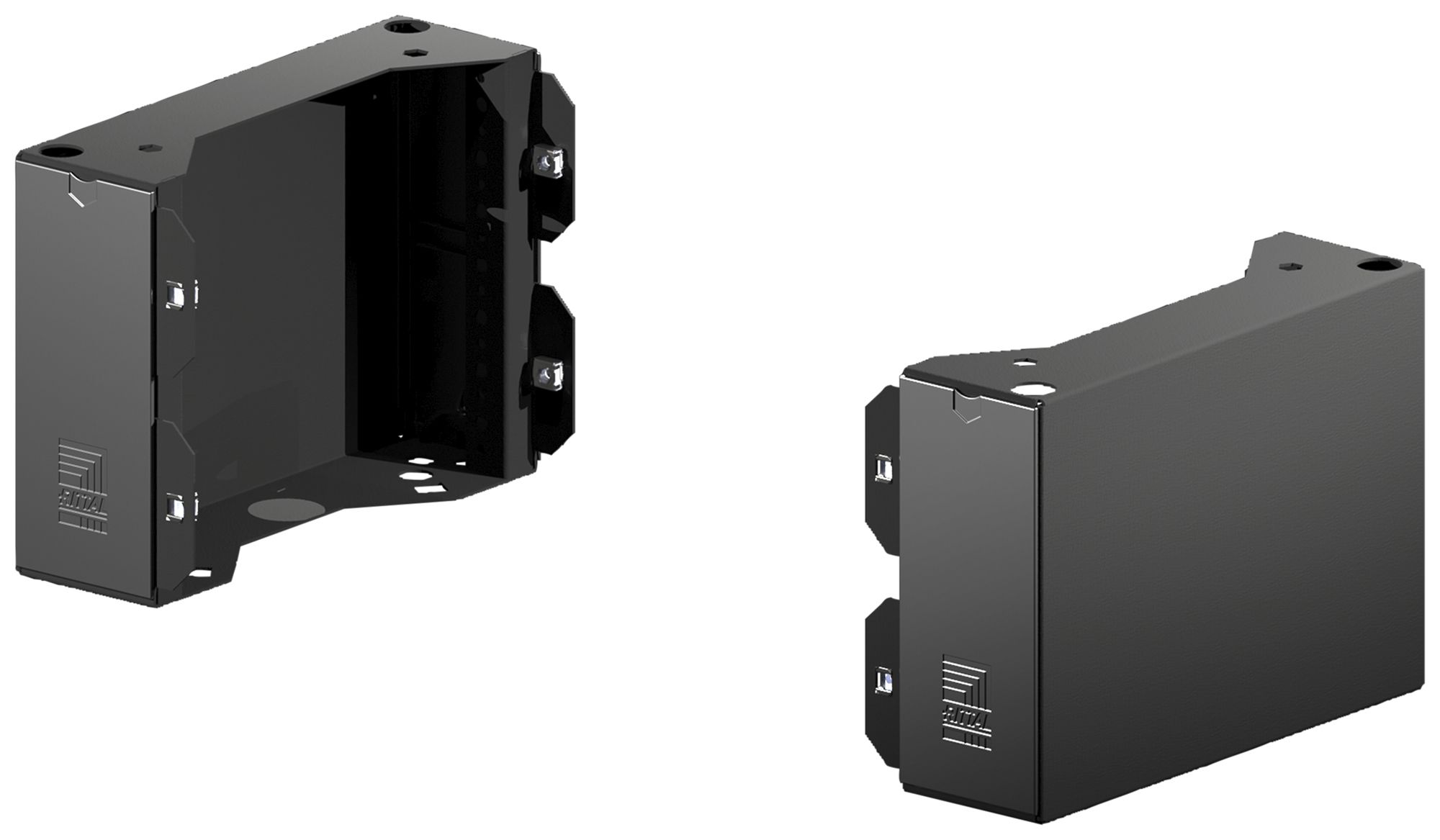 Cache-socle Rittal AX 2830.320 300×200mm kit latéral tôle d'acier no 2pcs