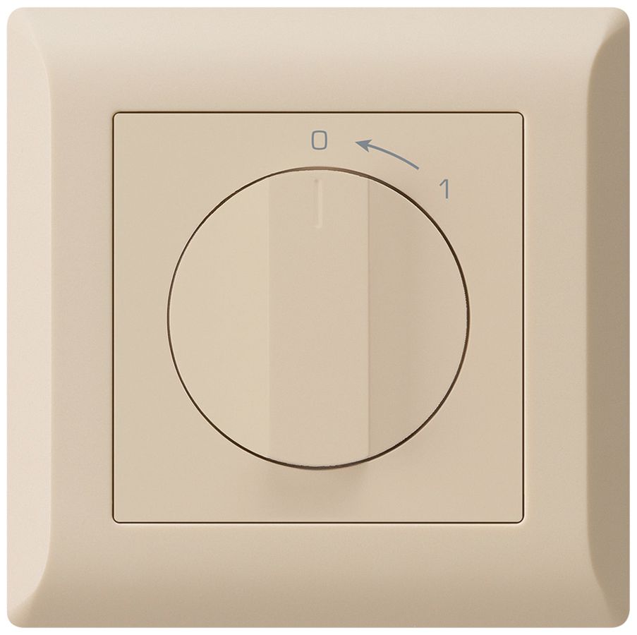 UP-SchwenkTaster 0<-1/1L kallysto.line beige mit Drehgriff