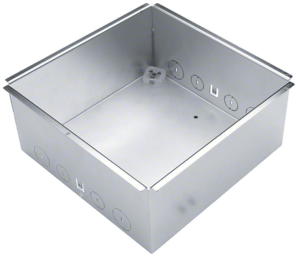 Bodendose Hager für Edelstahlkassette Q06