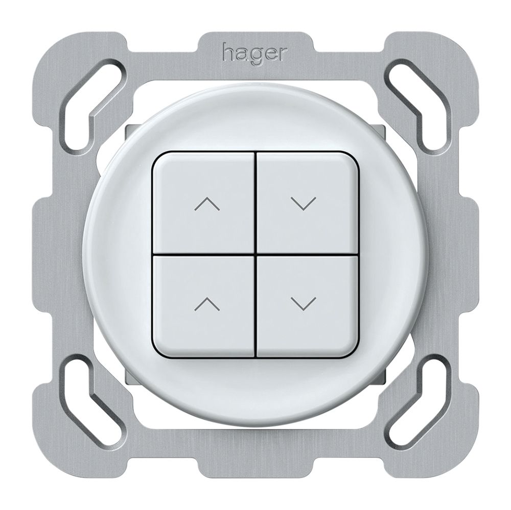 UP-Jalousieaktor KNX origin 4×Tasten weiss