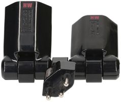 Mehrfachstecker MAX HAURI Clip-Clap 2×T13 schwarz mit Kinderschutz