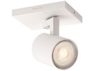 Plafonnier myLiving Runner, GU10 3.5W 2700K LED 90×107×110mm IP20 blanc