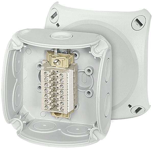 AP-Abzweigdose Hensel RK 0207 7×2.5mm², grau