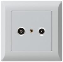 UP-Antennendose kallysto.line R/TV 19dB 2GHz hellgrau