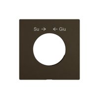 Kit di montaggio EDIZIO.liv SNAPFIX® pulsante girevole c.chi.Su → ← Giù ma