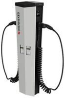 Ladestation AMEDIO Pro R 22 PnC 3PH 44kW 2×22kW IP54 352×1362×252mm 4m