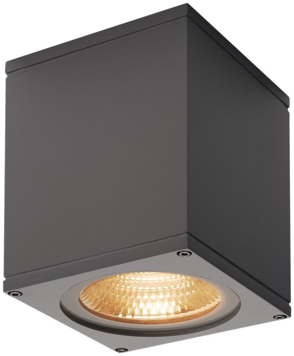 Applique LED BIG THEO, Flood down 17.5W 2000lm 3000K IP44 anthracite
