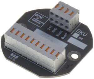 Bus-Tasterkoppler WAGO 4 Eingänge Potentialfrei, 4 Ausgänge LED