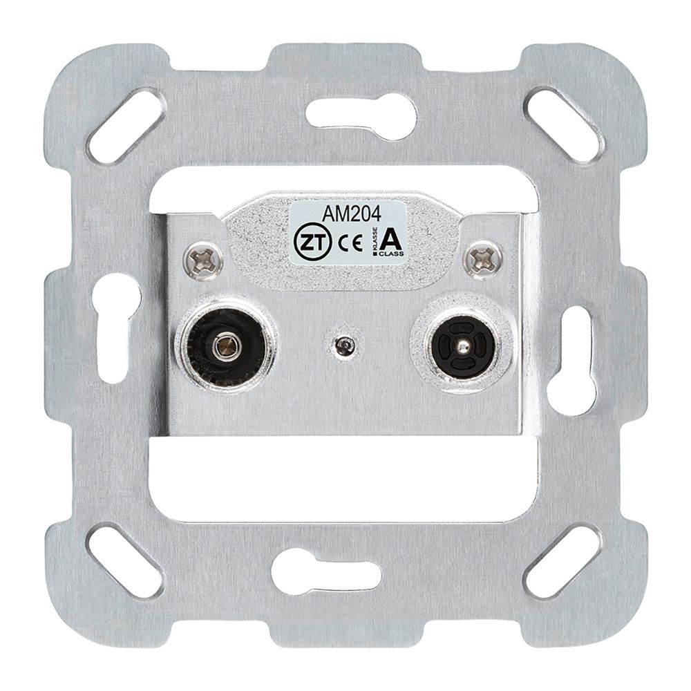 Intérieur pour prise antenne Hager R/TV montage F 4dB 2GHz