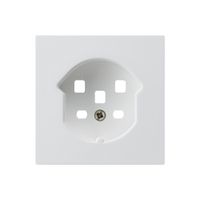 Frontset HA kallysto für Steckdose Typ 25 mit Steckklemmen weiss