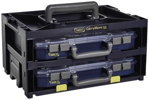 Valigia d'assortimento CIMCO CarryMore 55 2×CarryLite 55 griglia 4×8 16×inserti