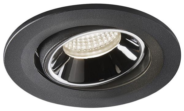 EB-LED-Downlight SLV NUMINOS MOVE S, 8.6W 250mA 750lm 4000K 55° sz/chr