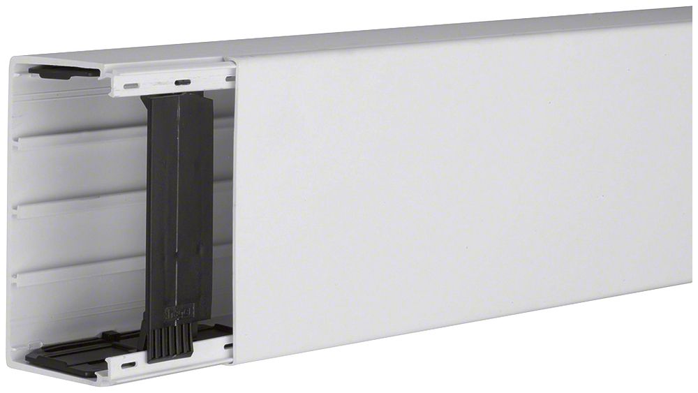 Installationskanal tehalit LF 110×60×2000mm (B×H×L) PVC hellgrau