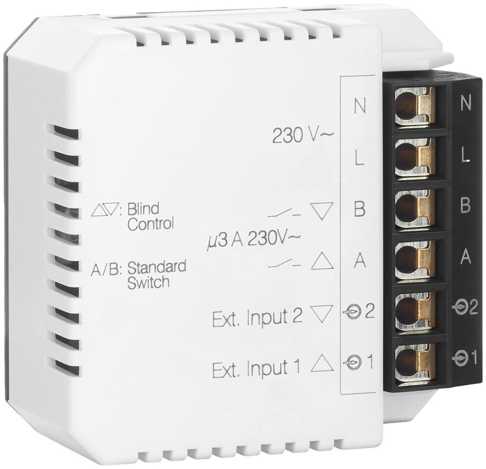 EB-RF-Schaltaktor mi.puck switch EA 46.22 pro4, 2-Kanal 230V/3A, BT