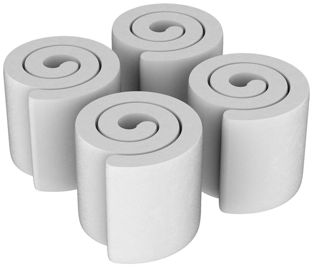 Akustikmatte Spotbox zu EB-Gehäuse 115mm 4Stk