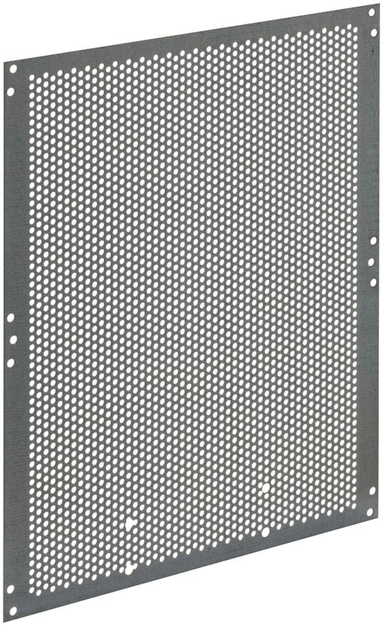 Montageplatte Hager univers N 310×248mm Lochung rostfreier Stahl