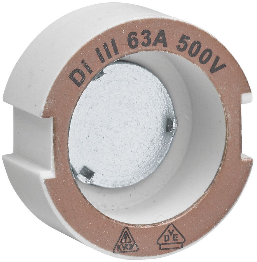 Vis de contact DIII E33 500V en céramique 63A selon DIN 49516 cuivre