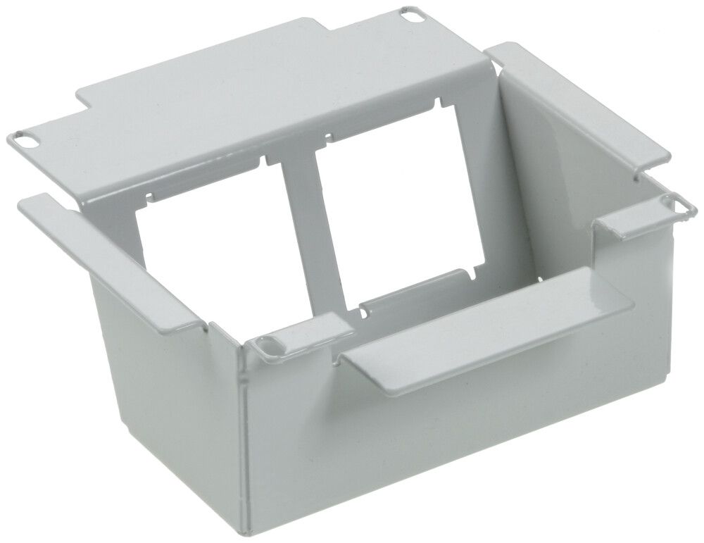 Kit di montaggio per WAK 150×150mm grigio chiaro vuota, altezza suol.75…140mm