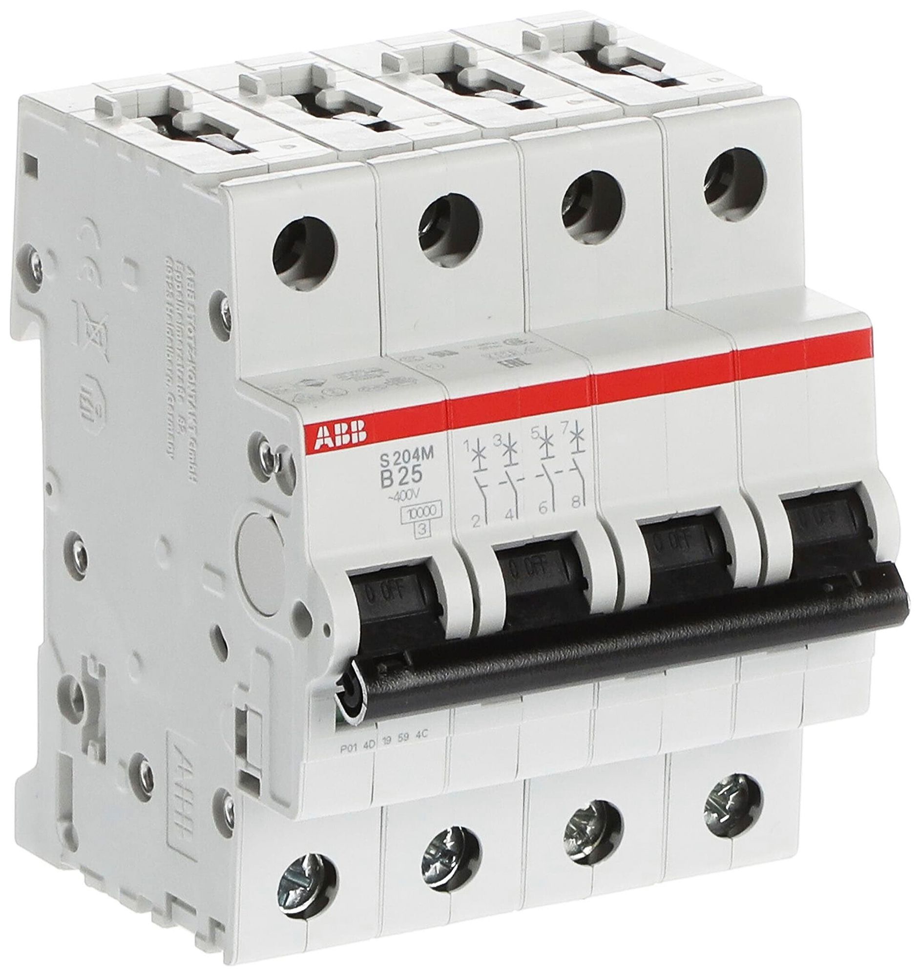 Leitungsschutzschalter ABB S204M-B25 25A B 10kA