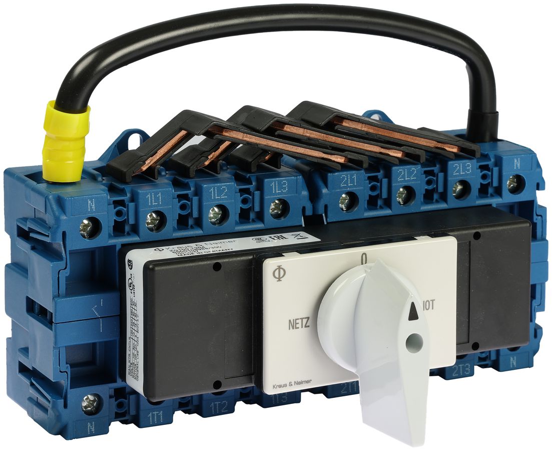 REG-Netzumschalter K&N KG100.T904.VE2, 100A/690V 4P B=184mm "NETZ-0-NOT"