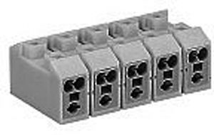 Klemme WAGO 2L 0.75…2.5/1.5mm² weiss