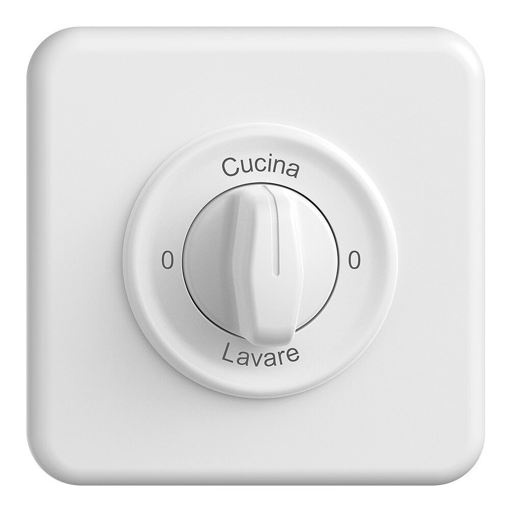 Kit frontal 0-Cucina-0-Lavare STANDARDdue 90×90mm blanc