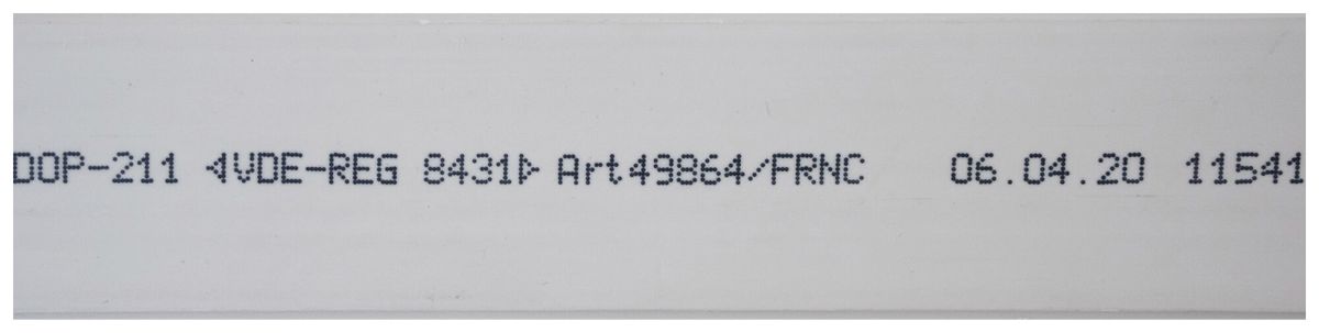 Flachkabel Woertz DALI IP 5×2.5+2×1.5mm² halogenfrei grau B2ca