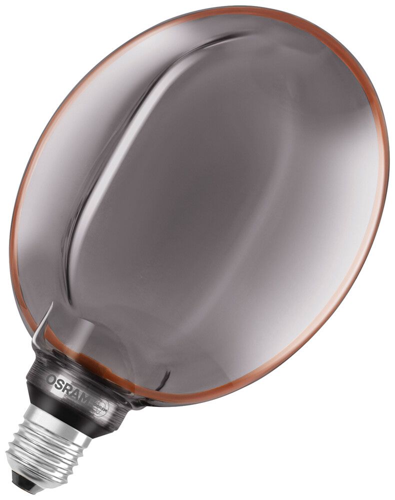 Lampe LED LEDVANCE Vintage 1906 E27 4W 110lm 1800K clair noir VAR Ø183×232