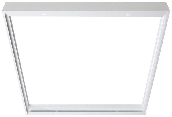 Anbaurahmen ESYLUX JUNA 600×600×31mm Aluminium weiss