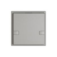 Pulsante universale EDIZIO.liv UNI SNAPFIX® s.LED 1× com.2T grc