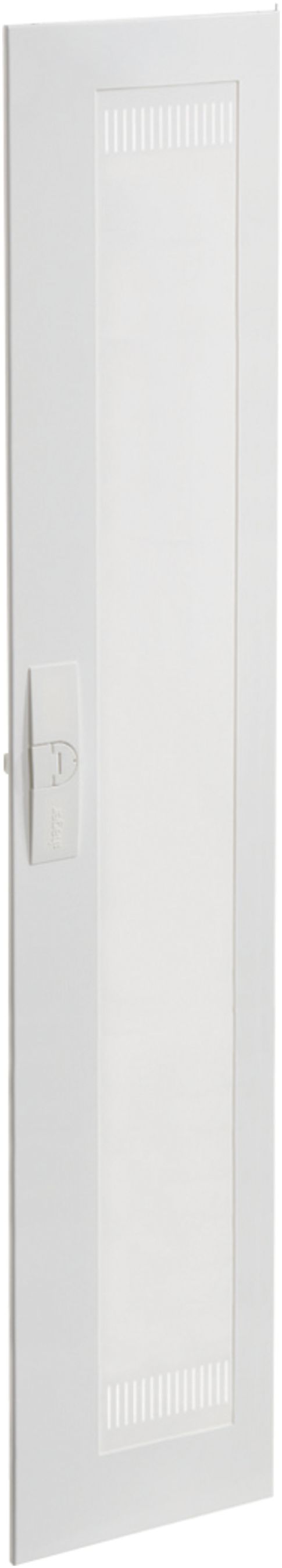 Tür rechts geschlitzt Hager univers Media 269×1200×12mm IP30 weiss