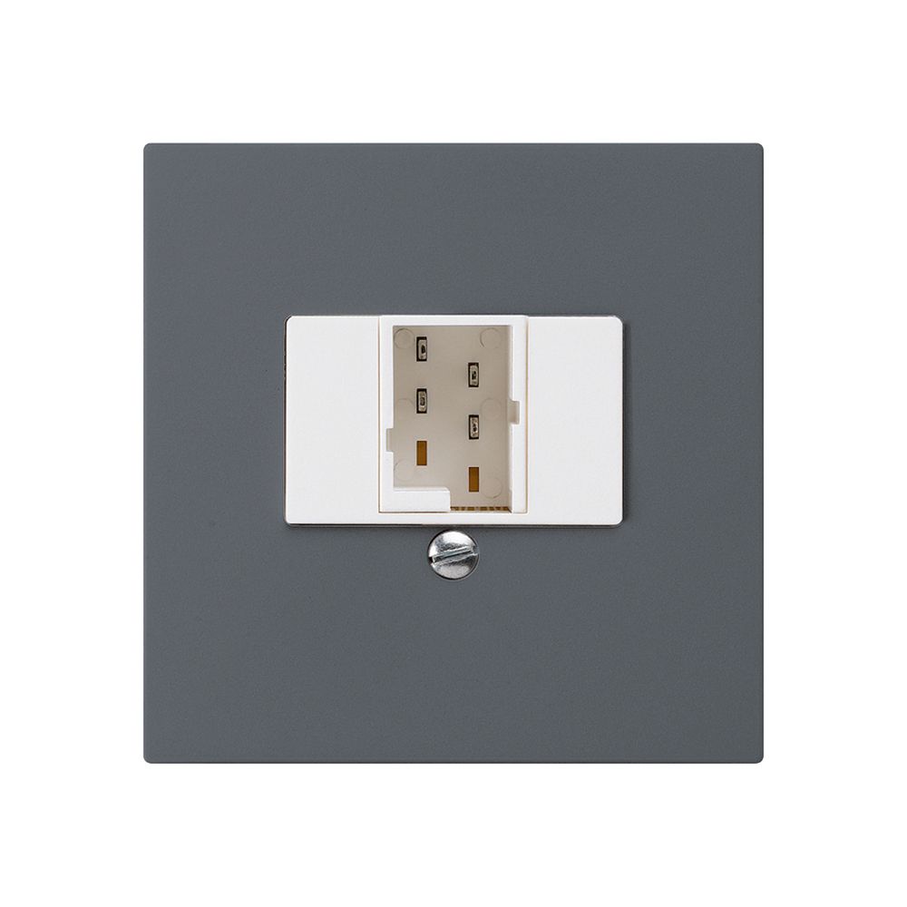 Einsatz zu Anschlussdose kallysto 1×TT83 anthrazit