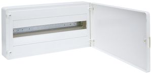 AP-Kleinverteiler Hager golf 1-reihig 22TE Tür IP40 461.5×251.5×98.5mm