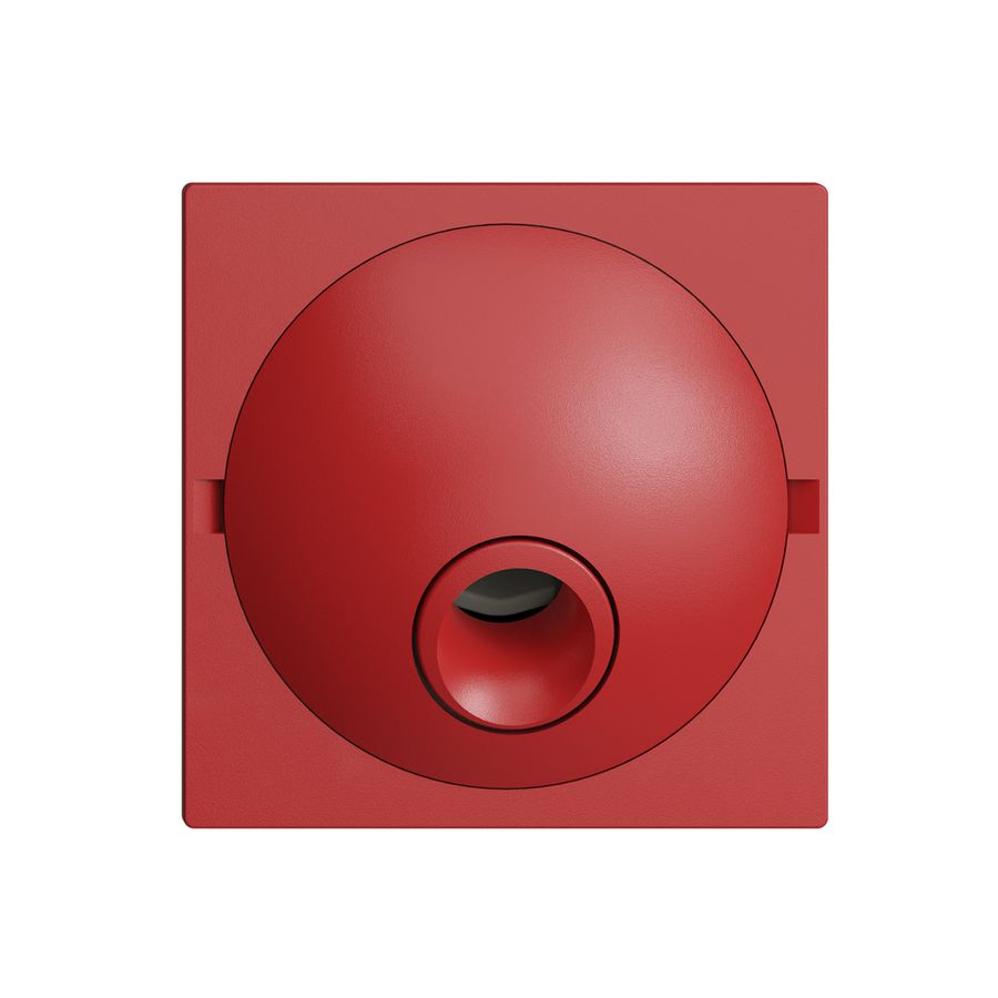 Frontplatte EDIZIOdue berry für Anschlussdose zu Rufleuchte