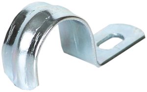 Bride acier 1 vis M20 zing.