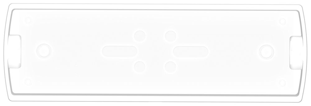 Lampada apparente LED LEDVANCE BLKH COMP EM 3h 10W 840lm 4000K IP65 bianco