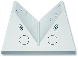 Adaptateur d'angle/plafonnier pour Busch-Wächter MasterLINE blanc